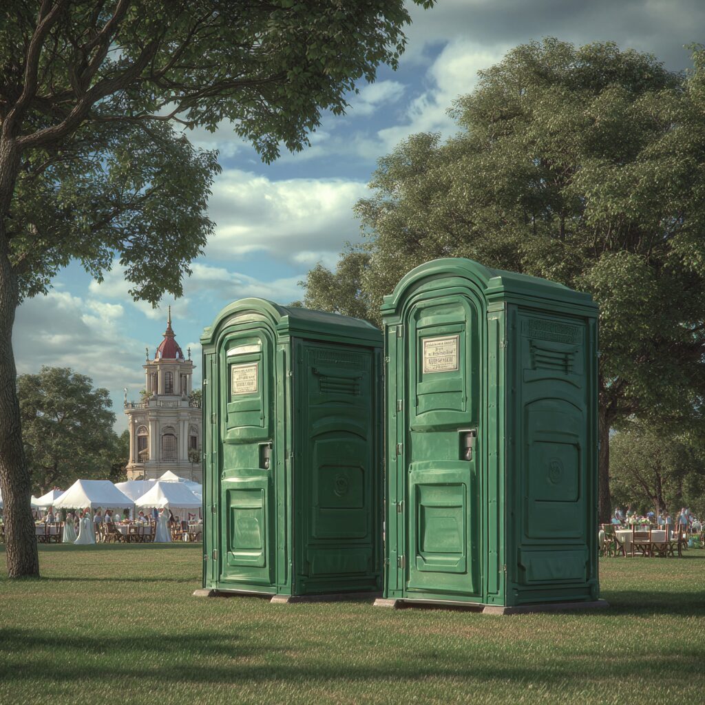 porta potty rental for a week