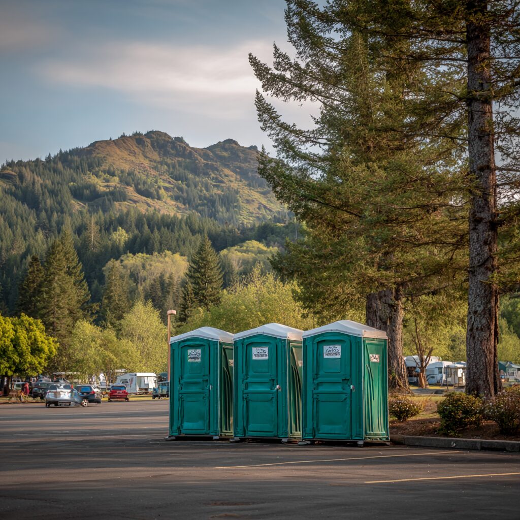 Composting toilet versus porta potty