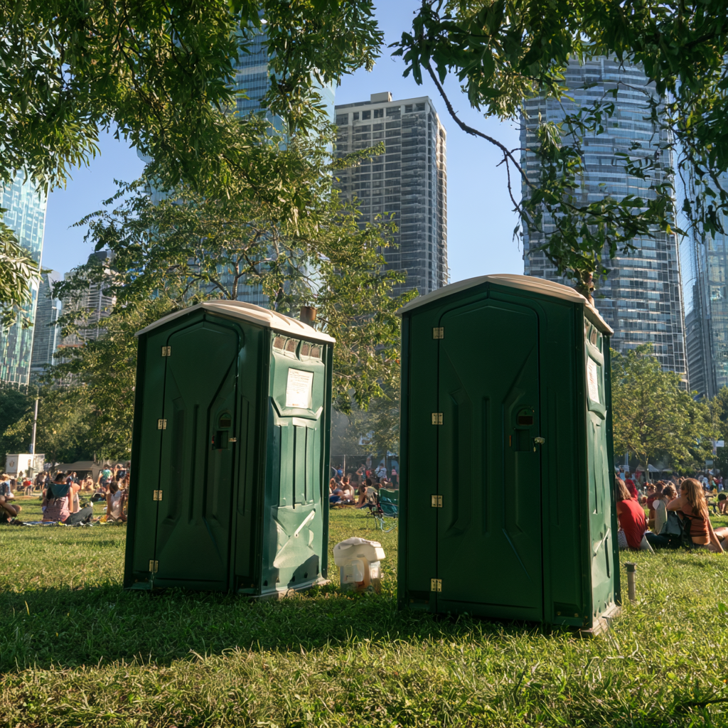 How to poop in a porta potty