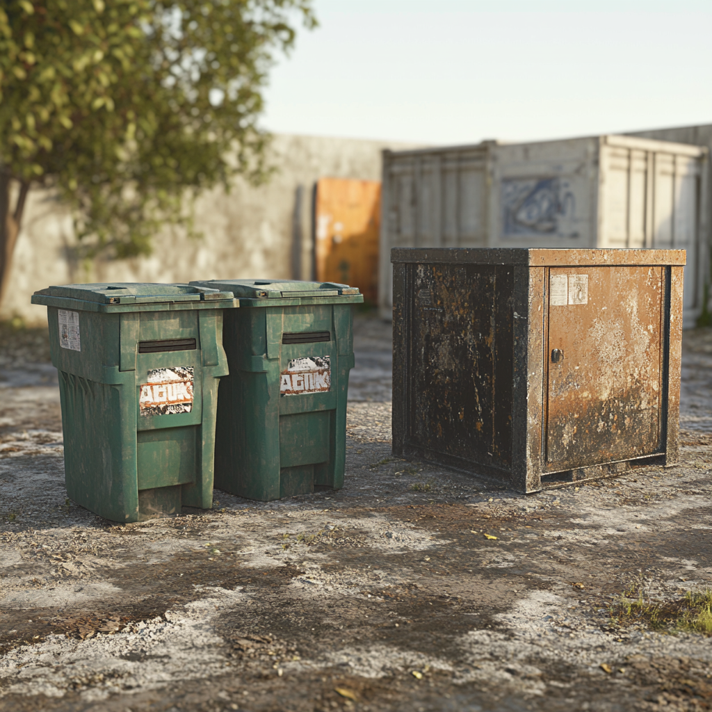 SBA certified dumpsters and porta potties