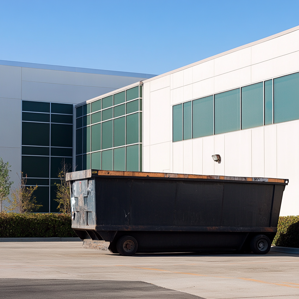 dumpsters for corporate buildings