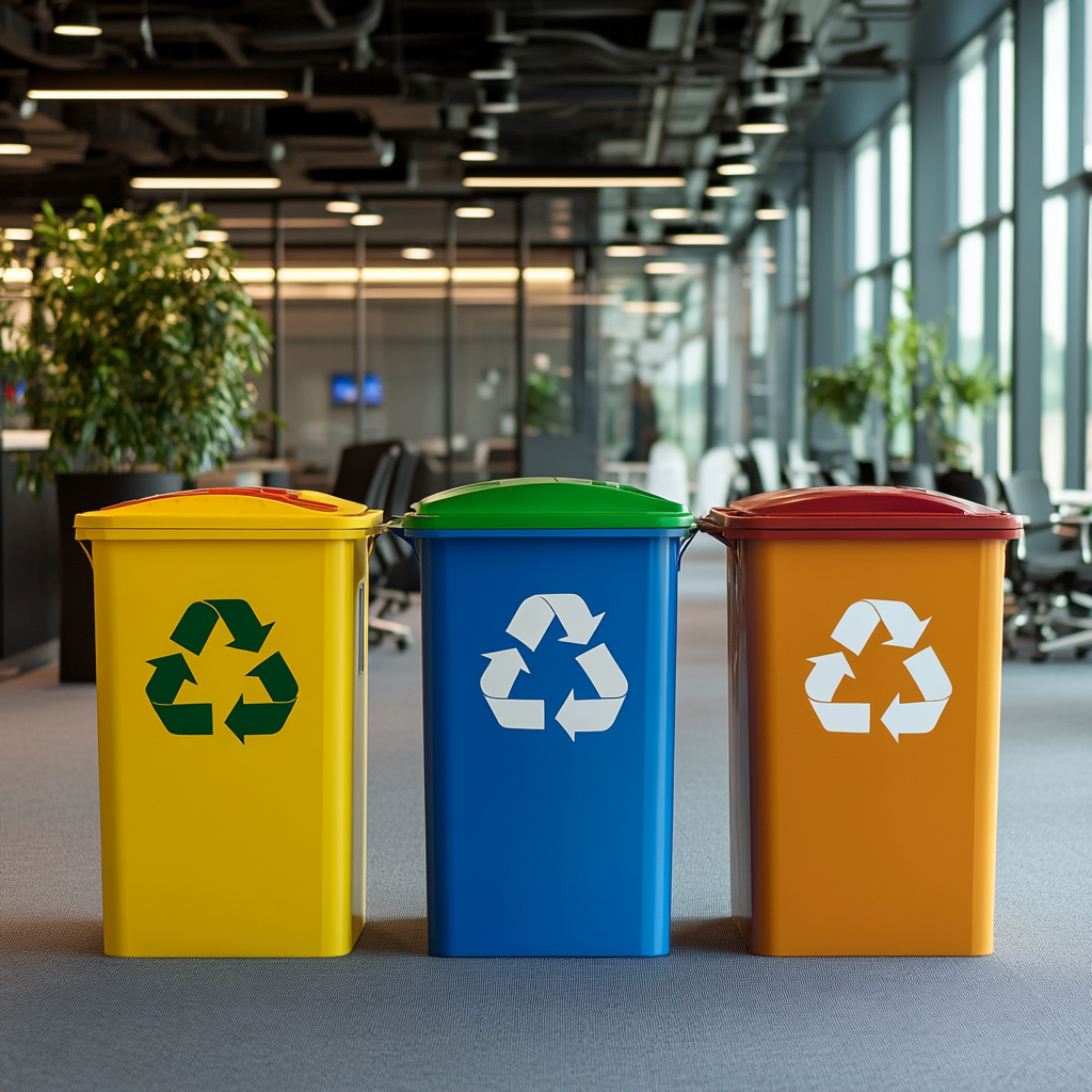recycling in corporate buildings