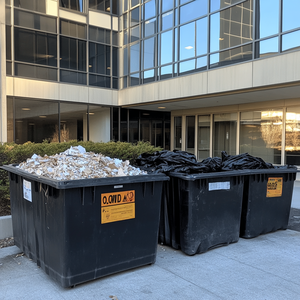 dumpsters for business offices