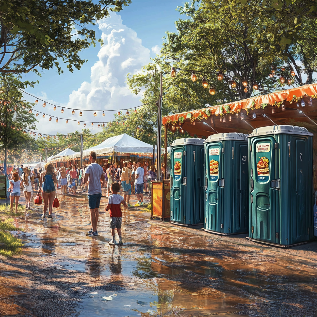 event porta potty hygiene