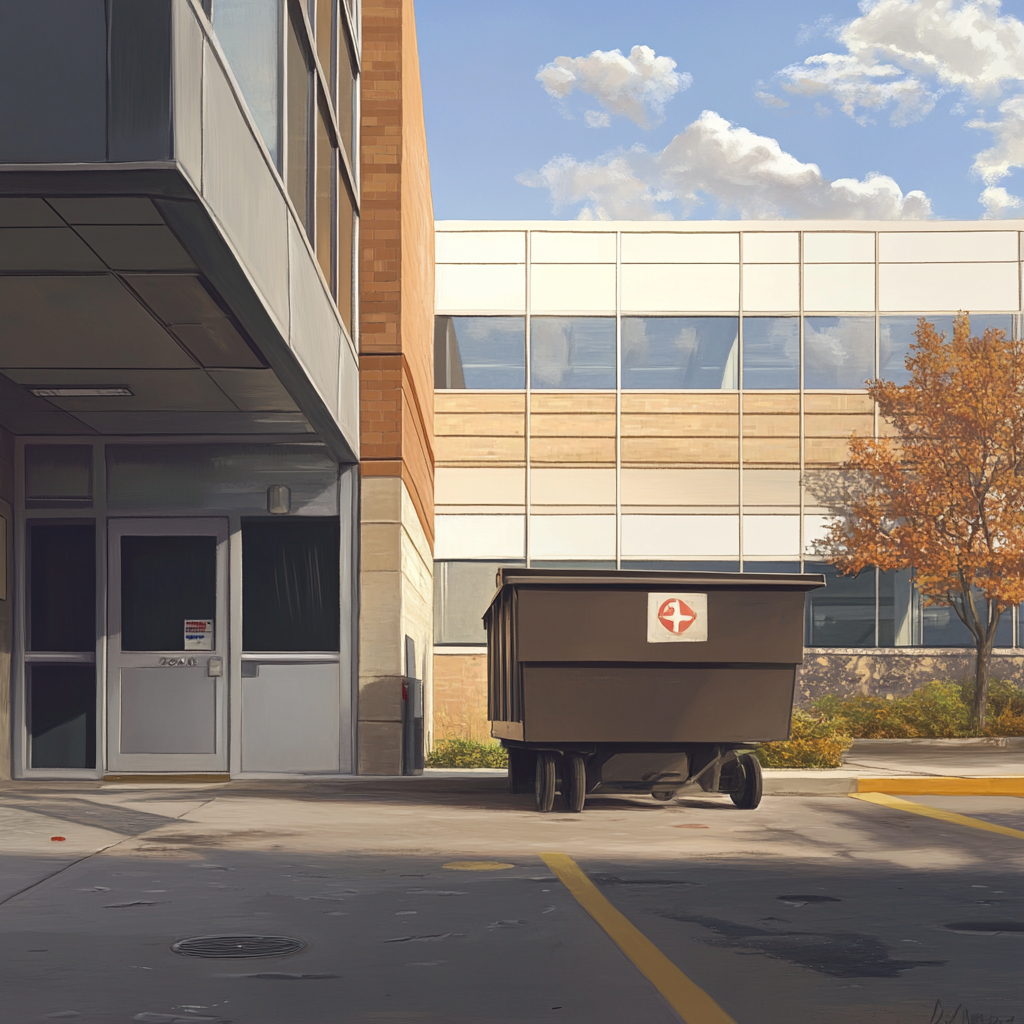 waste stream management with dumpsters