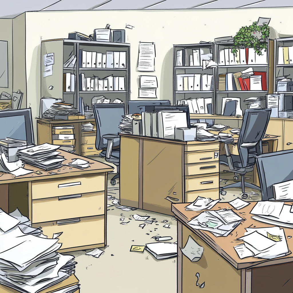 how to save on office waste disposal