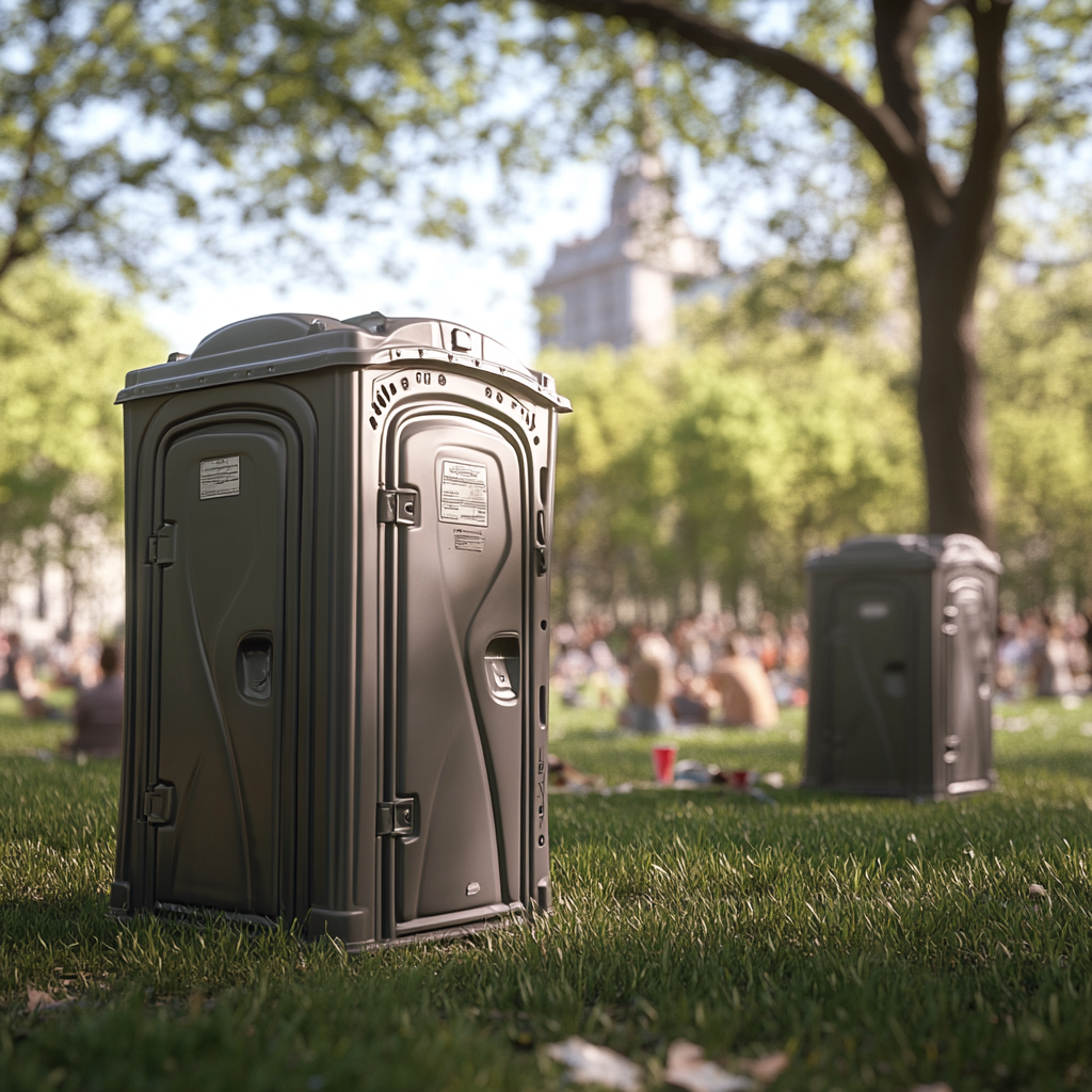 porta potty for spring festival