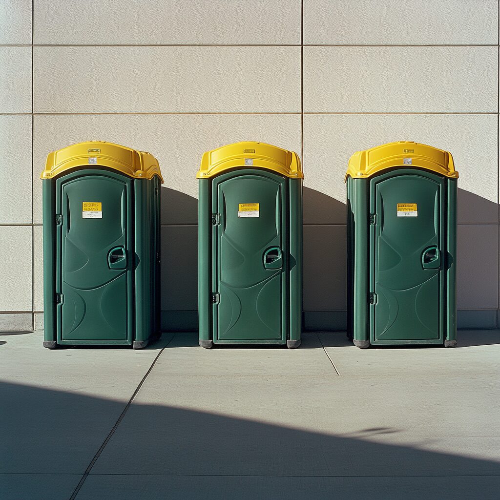 portable toilets for college sports facilities