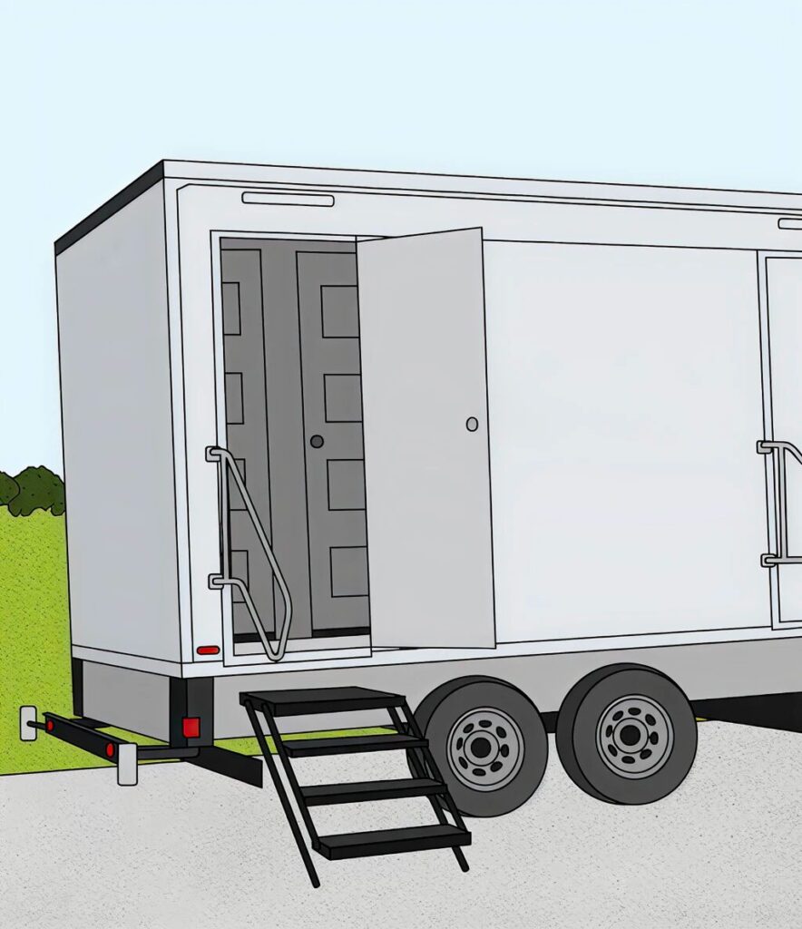 luxury porta potty rentals