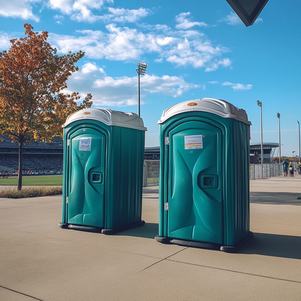 save money on porta potties for public events