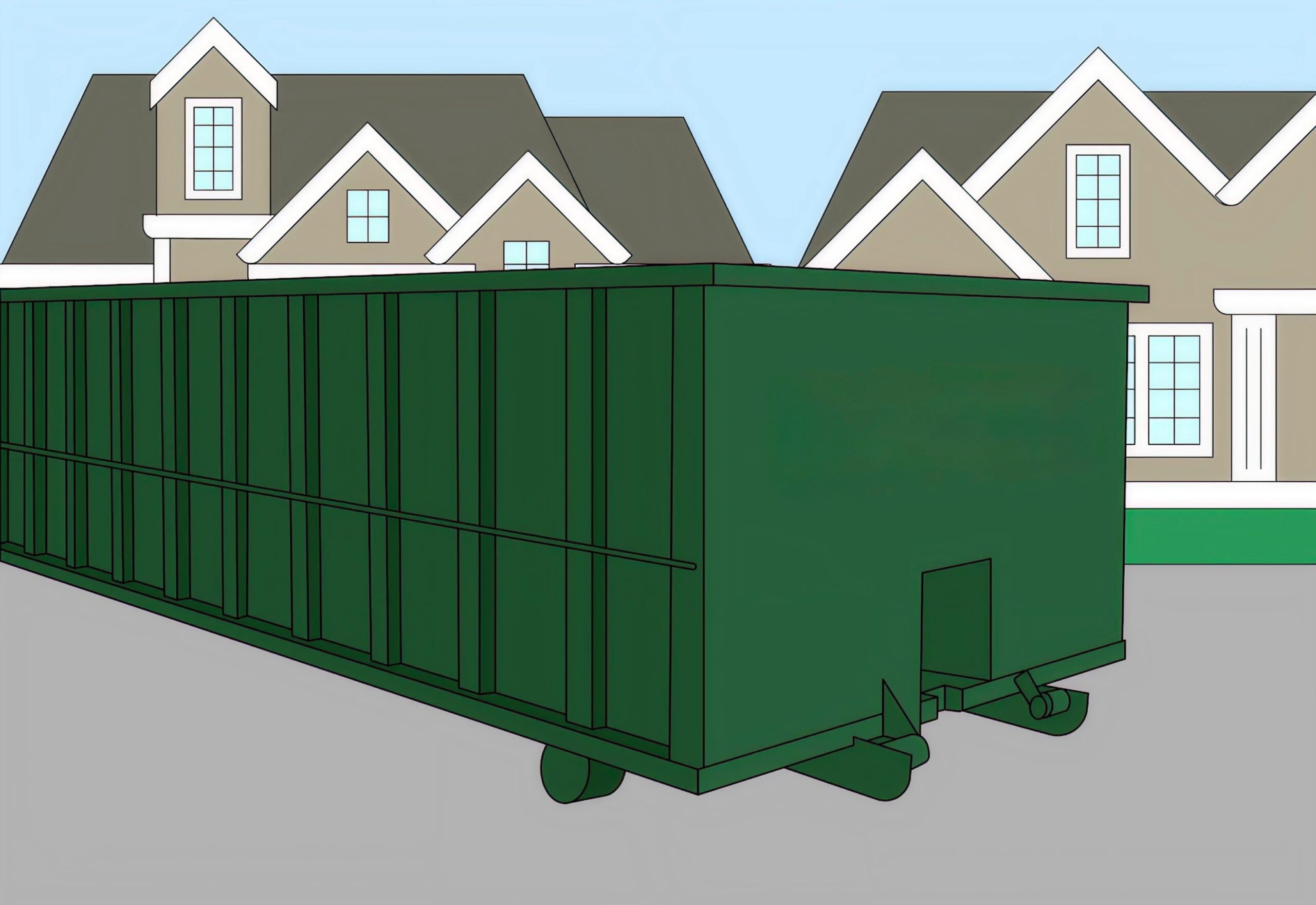 dumpster rentals for home
