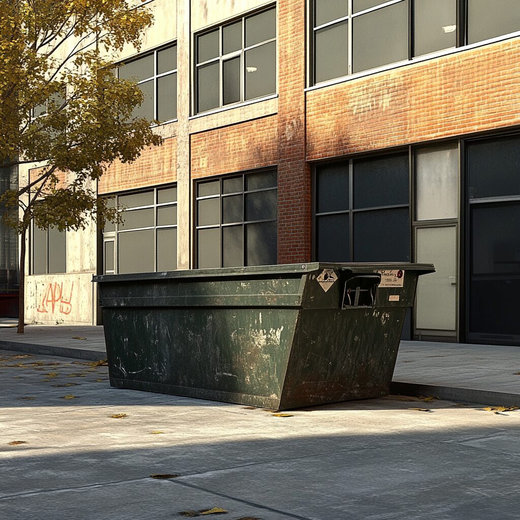 Should I rent a 10 yard dumpster for an office cleanout?