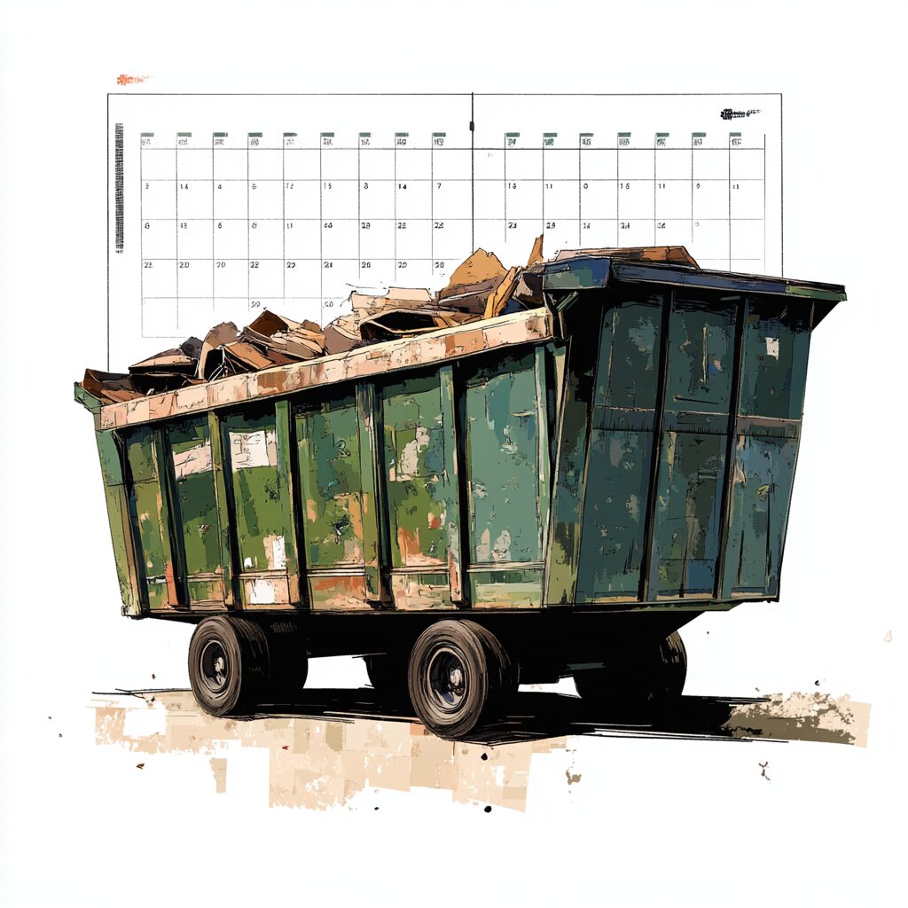 How Long Can You Rent a Dumpster For?