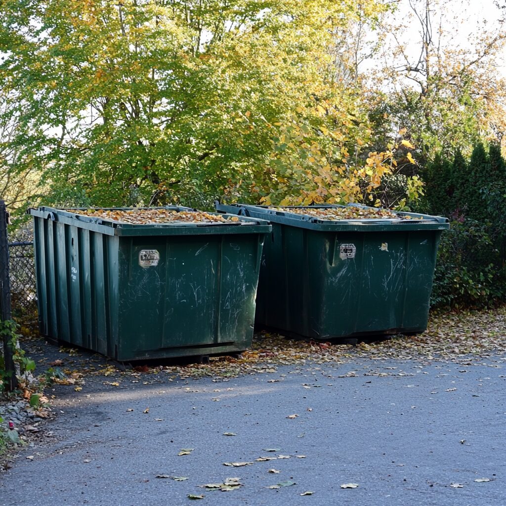dumpster wear can occur after heavy weather and long-term use