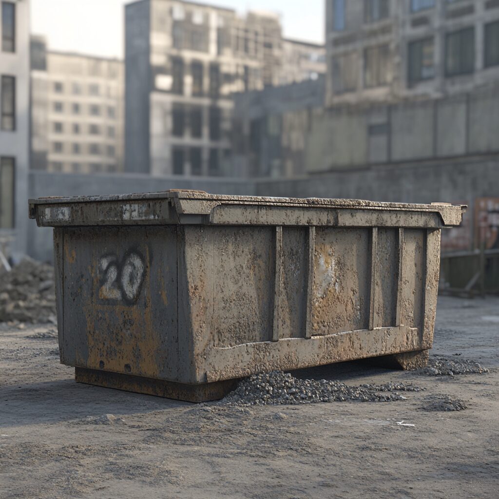 Dumpster rental sizes influence the price and capacity. 