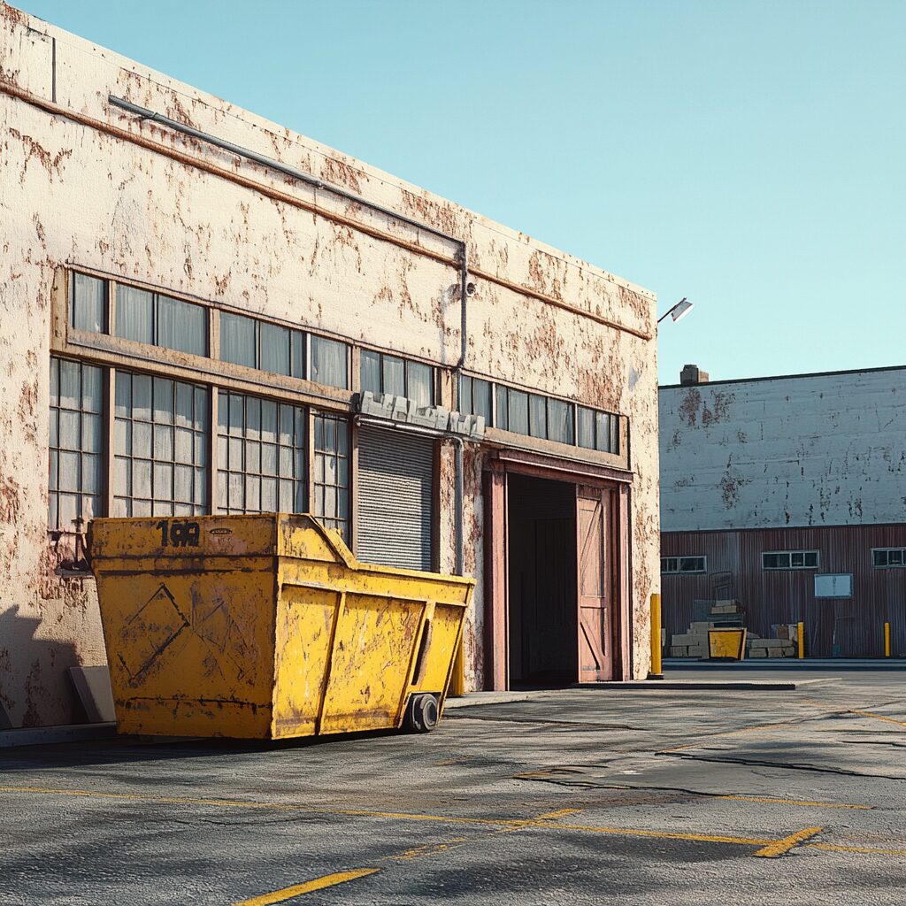 Roll off 40 yard dumpsters have a variety of commercial use.
