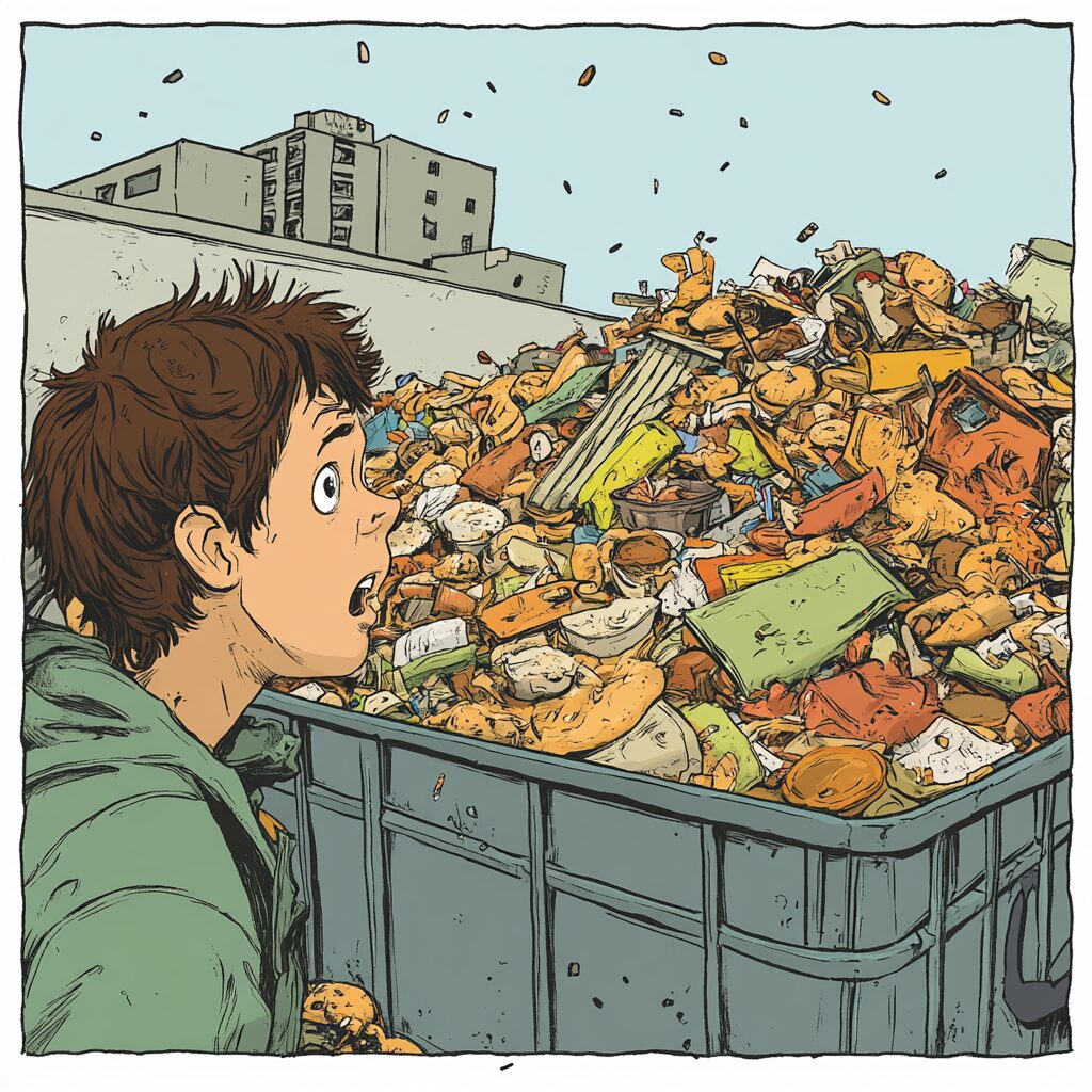 What can't I throw in a rented dumpster?