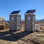 What is a solar porta potty?