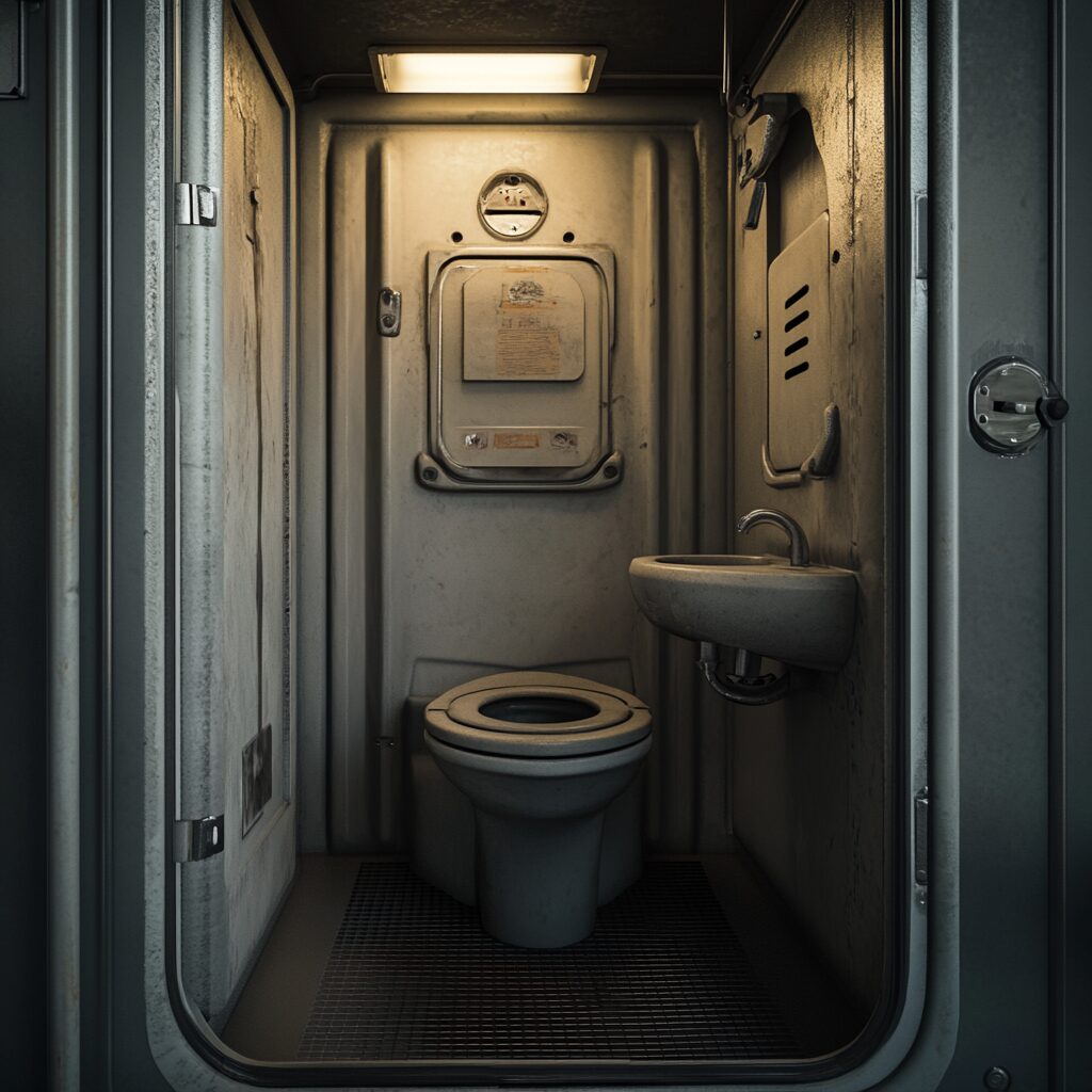 Can you drink the water in a porta potty sink?