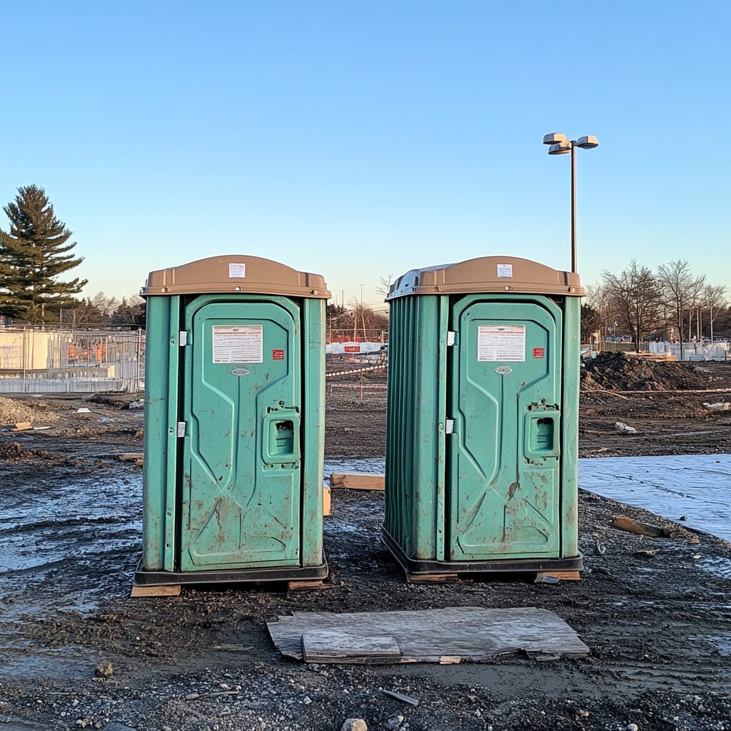 porta potties for construction projects