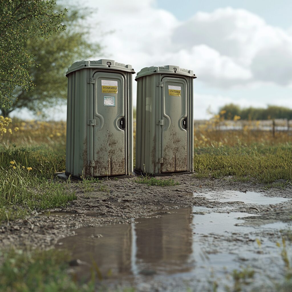 how many porta potties do i need for different events?