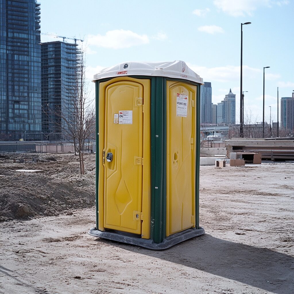 Porta potty placement tips for construction sites