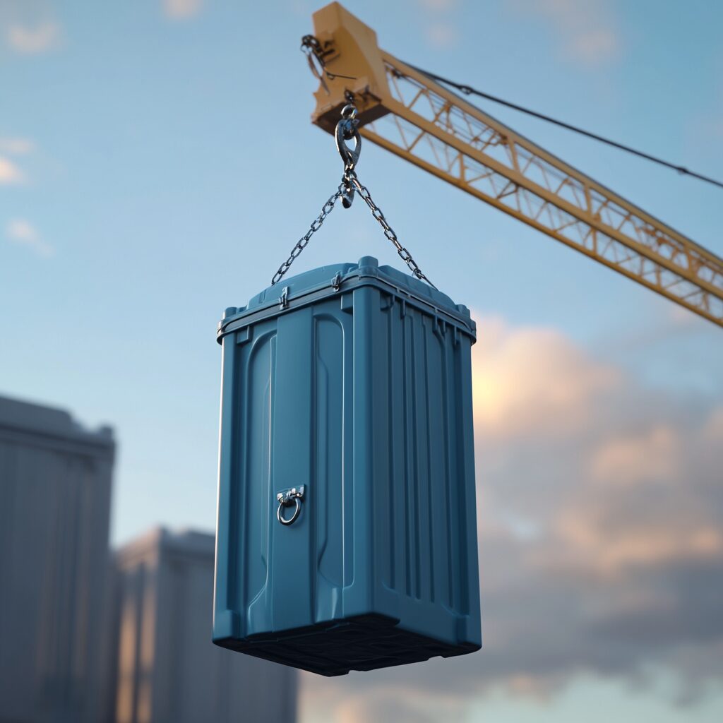 construction sites often need specialized porta potties
