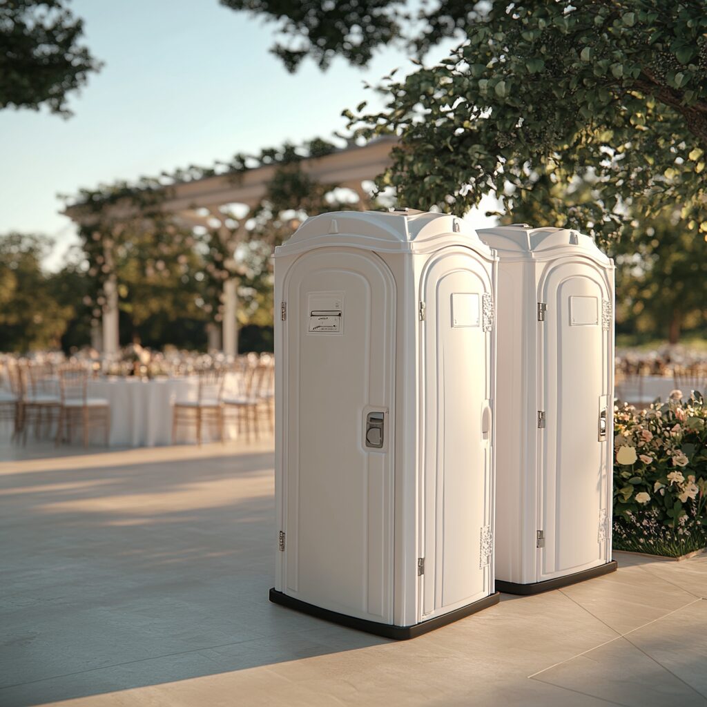 How many wedding porta potties do I need to rent?