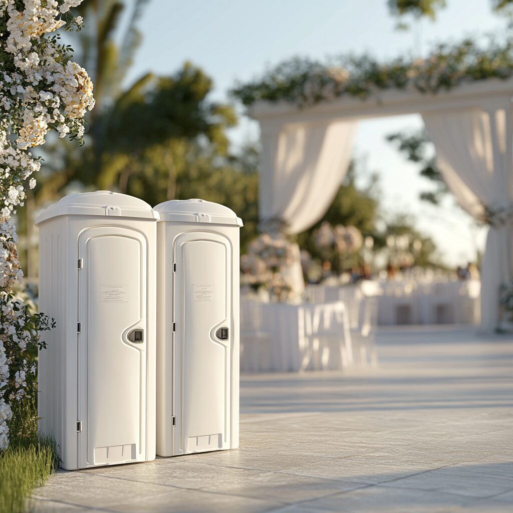 wedding porta potties 