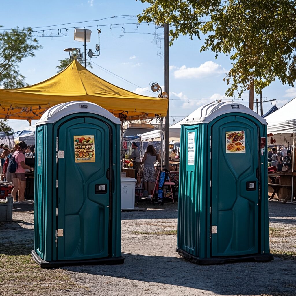 how to rent porta potties for national events