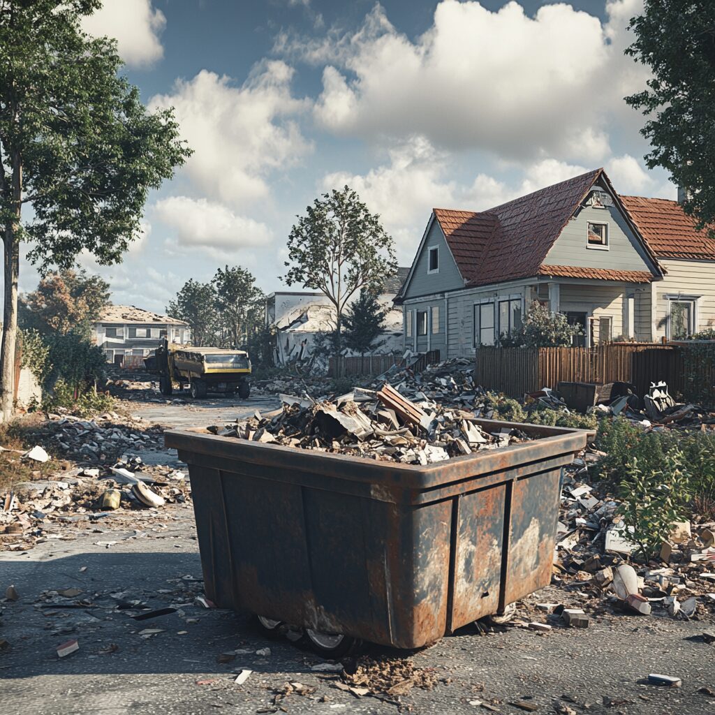 national dumpster rental companies for tornado relief cleanup