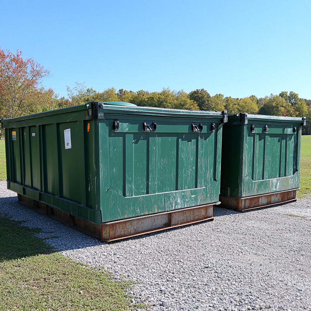 dumpster logistics for multi-state rental
