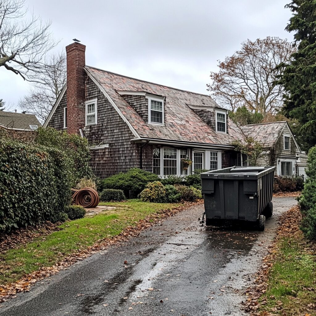 renting a dumpster for historic waste disposal