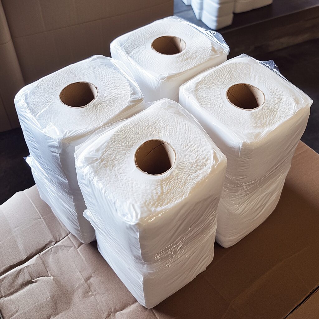 What is porta potty toilet paper?