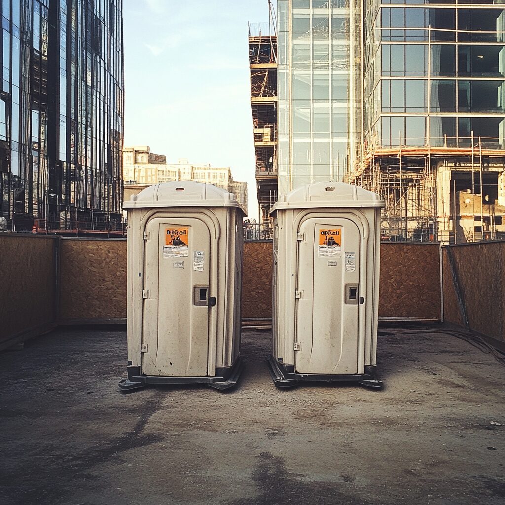 porta potty tissue paper is needed for construction toilets