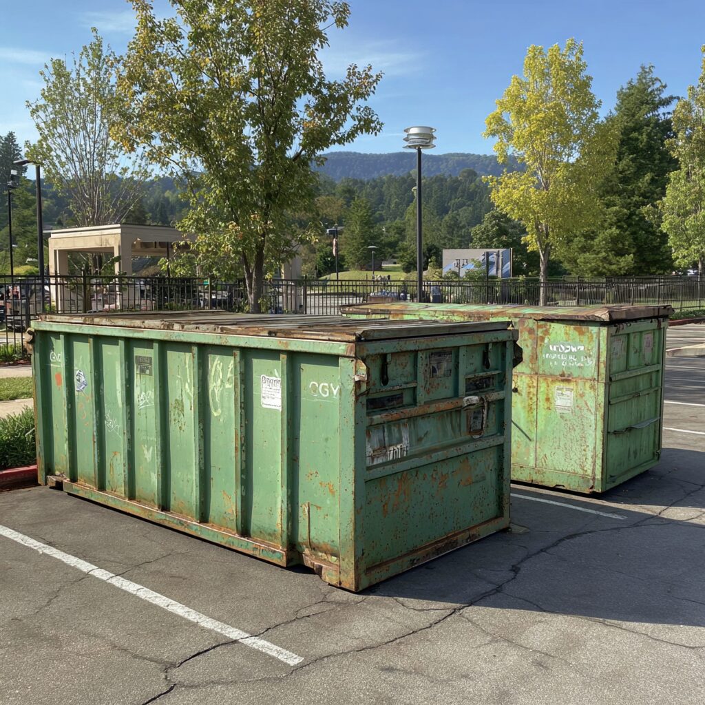20 yard dumpsters are a popular choice for large family reunions
