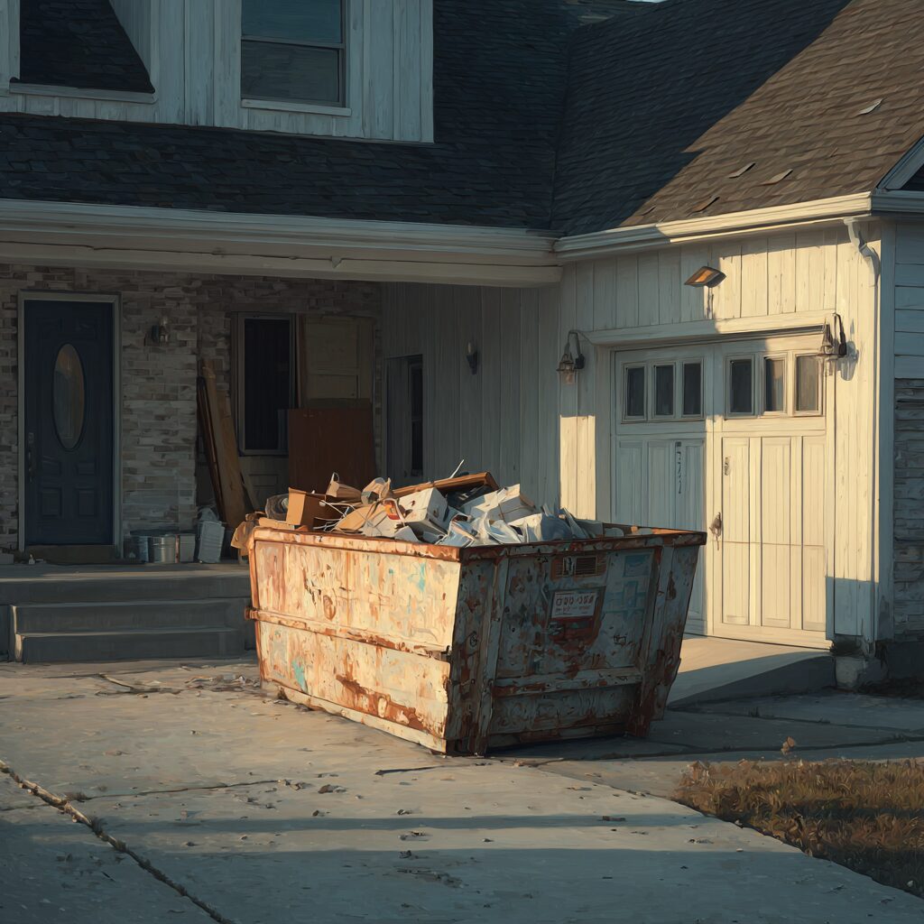 Home cleanouts generated a variety of different types of waste