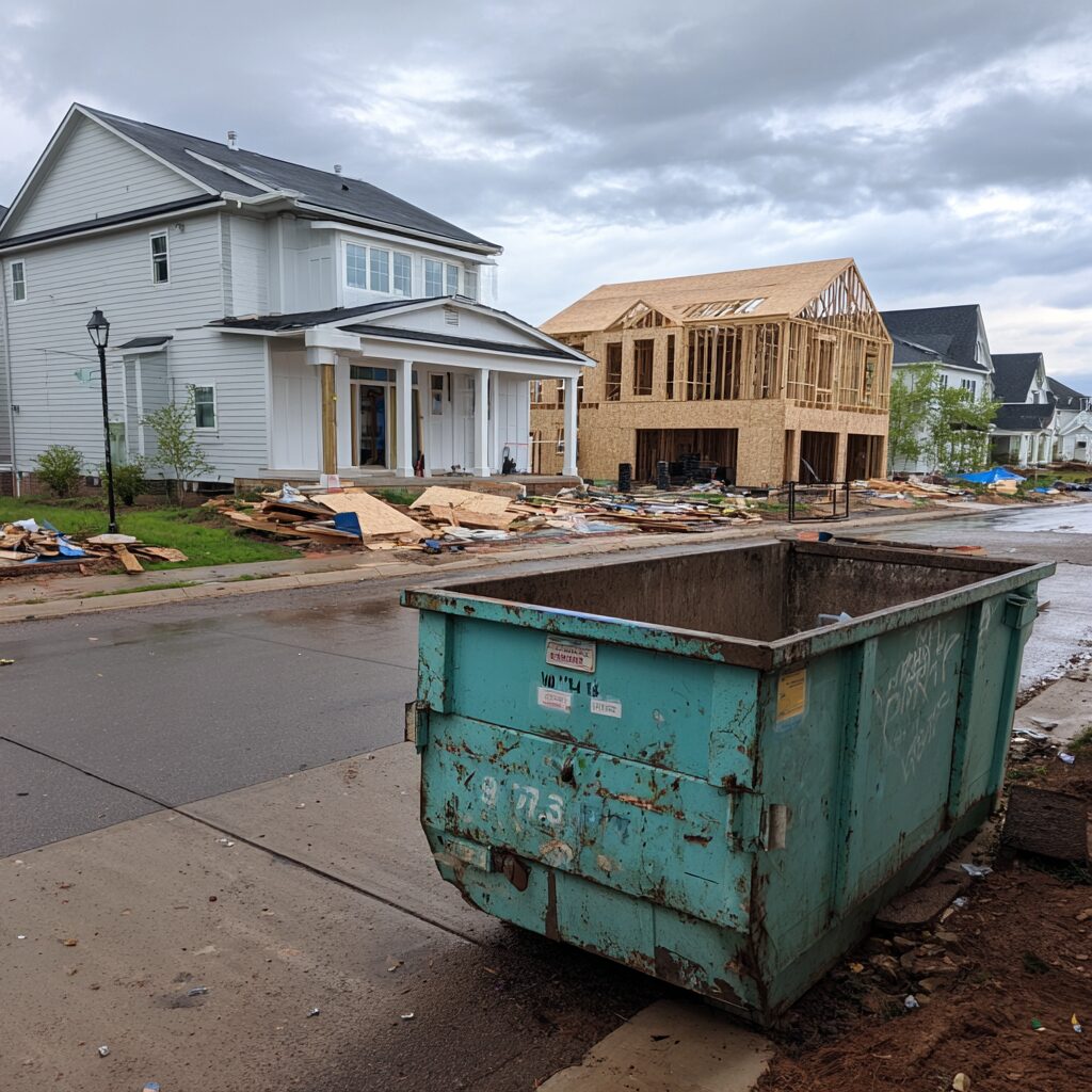 how to estimate new home construction waste