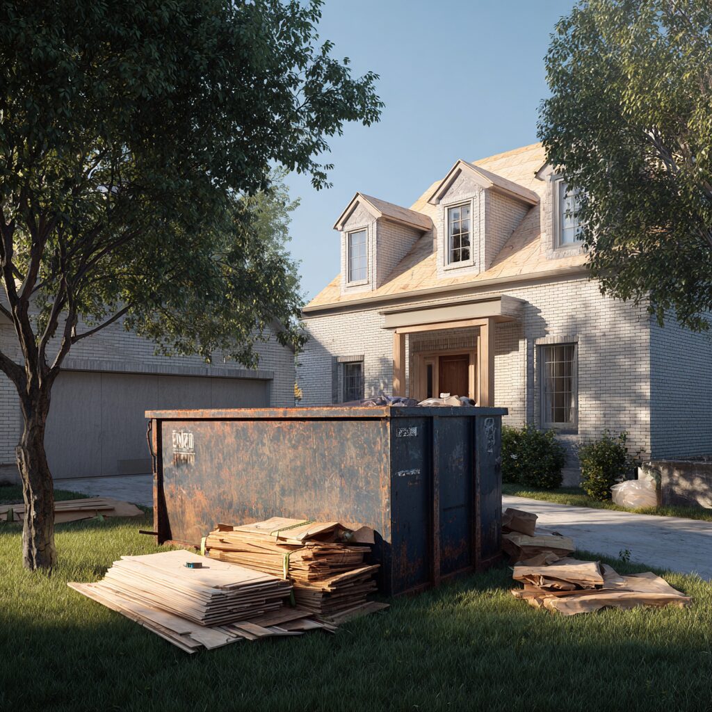 how to estimate dumpster needs for remodeling waste
