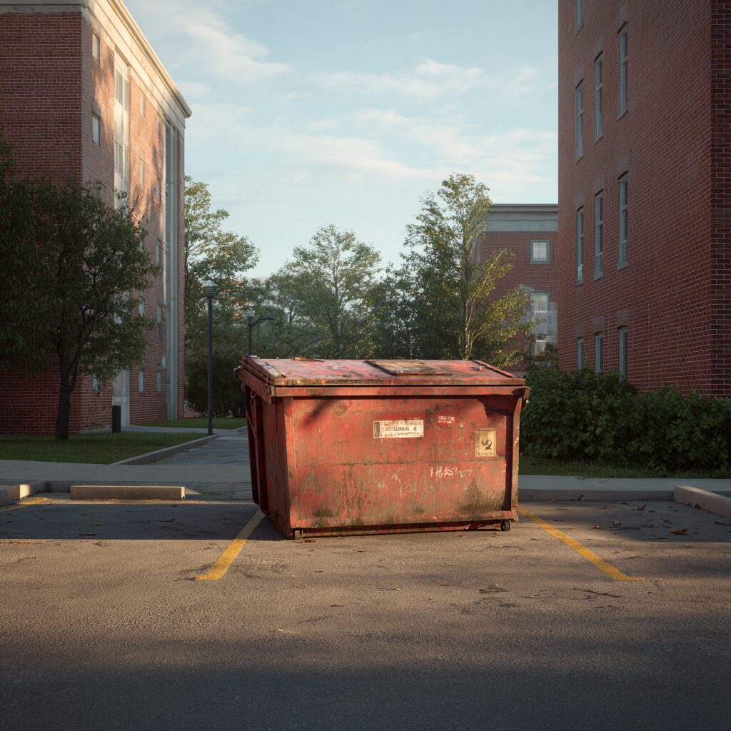 how to estimate waste for dorm cleanouts