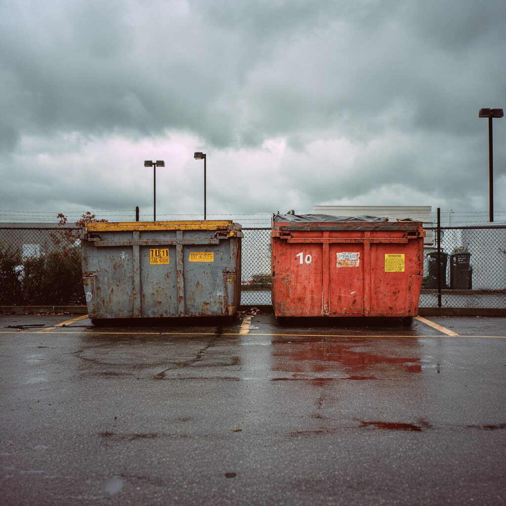 Estimate disaster waste volume before renting dumpsters.