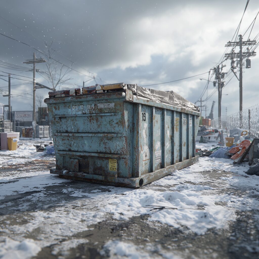 Emergency ice storm cleanup requires accurate debris estimation.