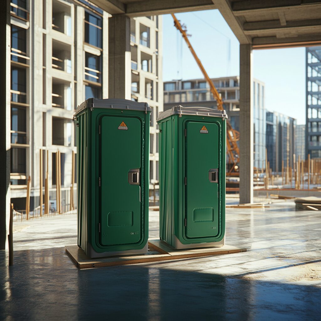 Proper porta potty placement helps prevent workplace problems.