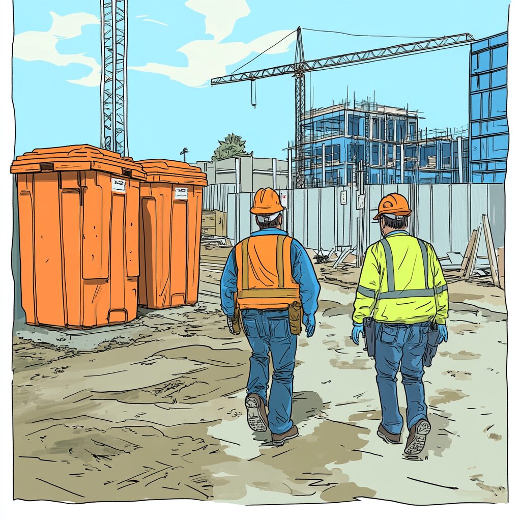 porta potty tips for new construction workers