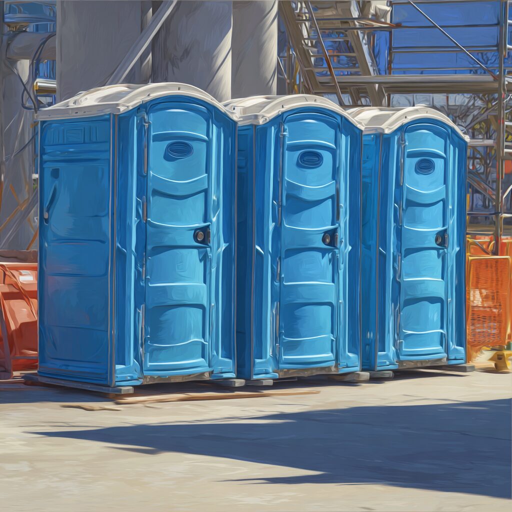 Porta potties on jobsites must follow OSHA rules