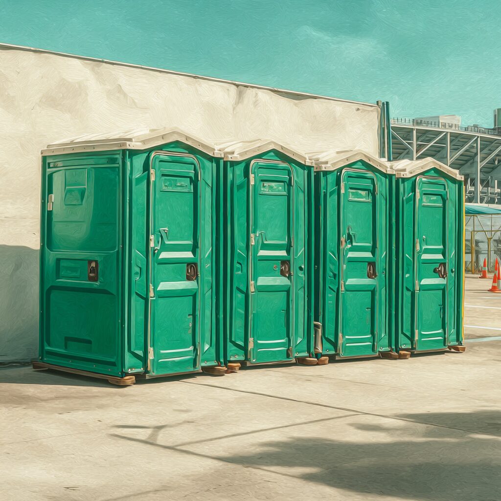 Event porta potty public safety is heavily influence by placement.