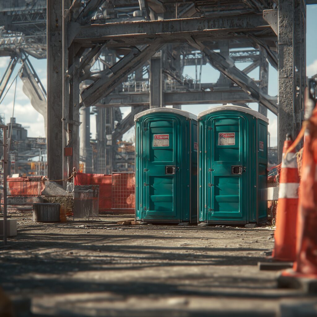 How much does a construction porta potty cost?