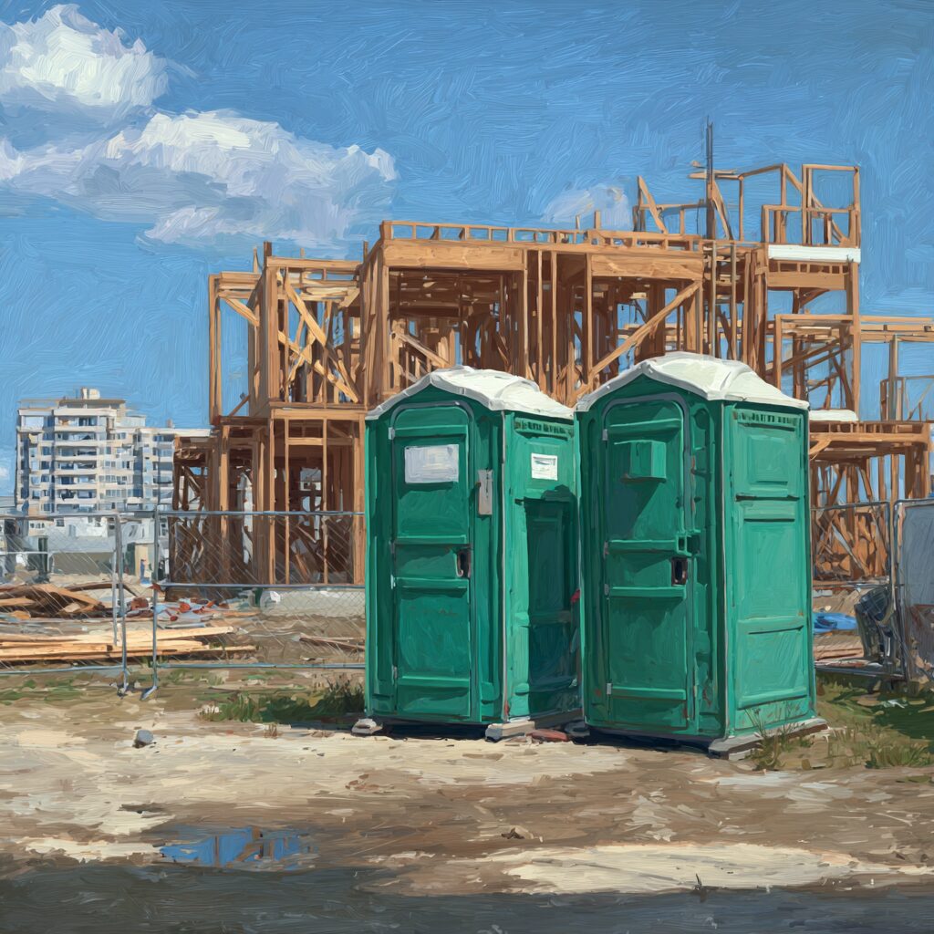 Porta potty rental costs for framing stage of construction