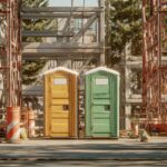 Porta potty rentals for multi-site construction projects