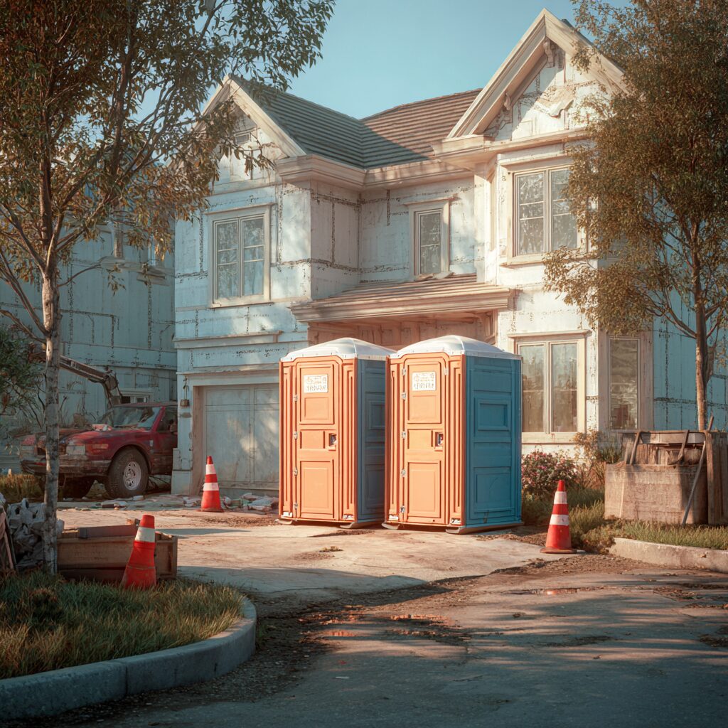 How residential contractors can save on porta potty rentals